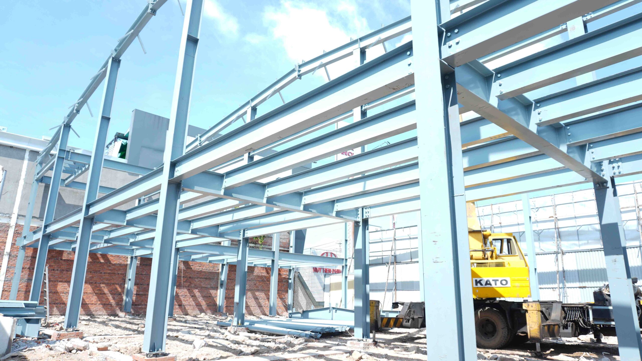 Công ty xây dựng nhà thép tiền chế tại Cần Thơ 4 Ảnh nhà thép Vạn Đạt Thành
