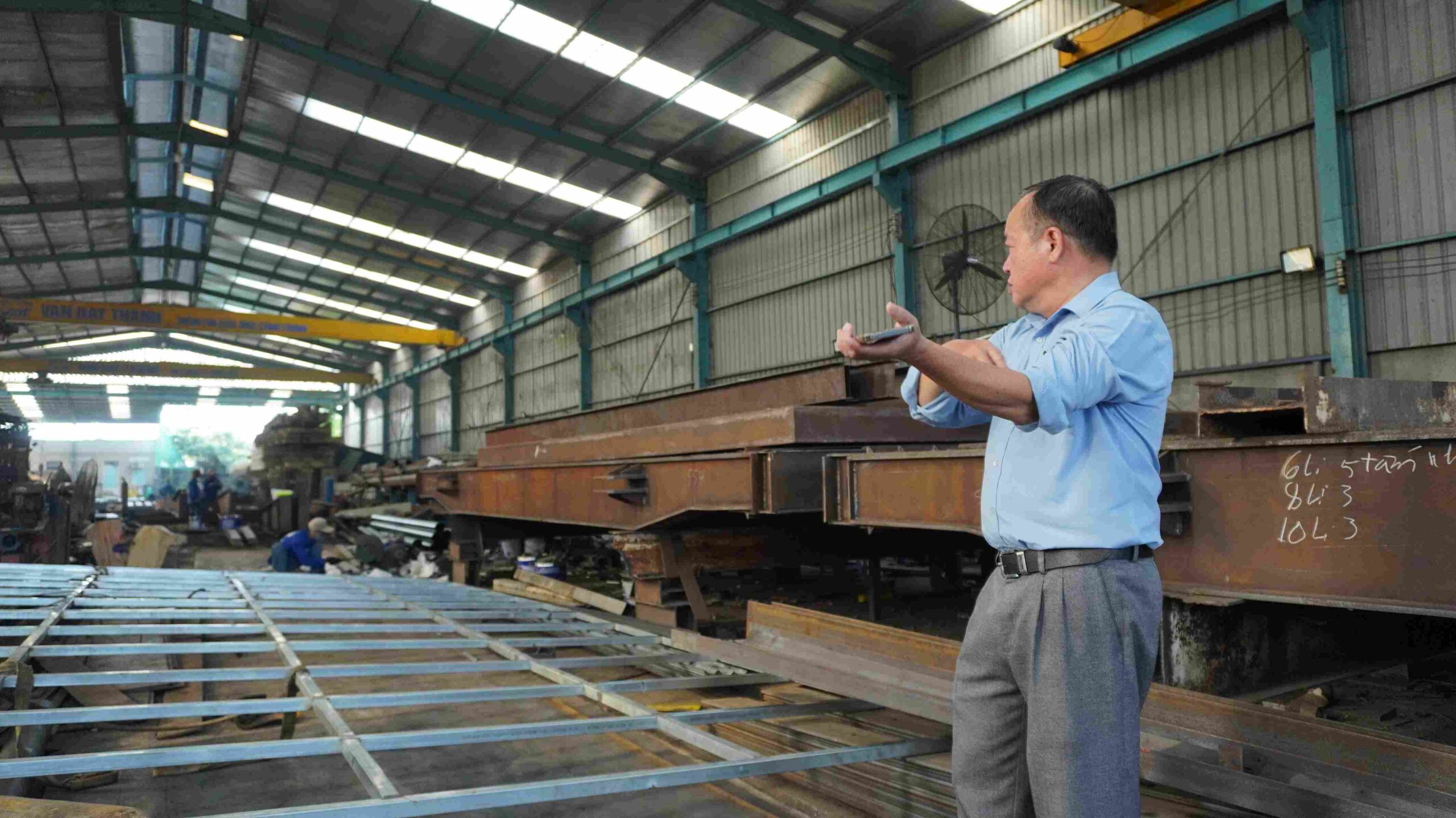 Công ty xây dựng nhà thép tiền chế tại Cần Thơ 11 Giám đốc Võ Thành Trưng