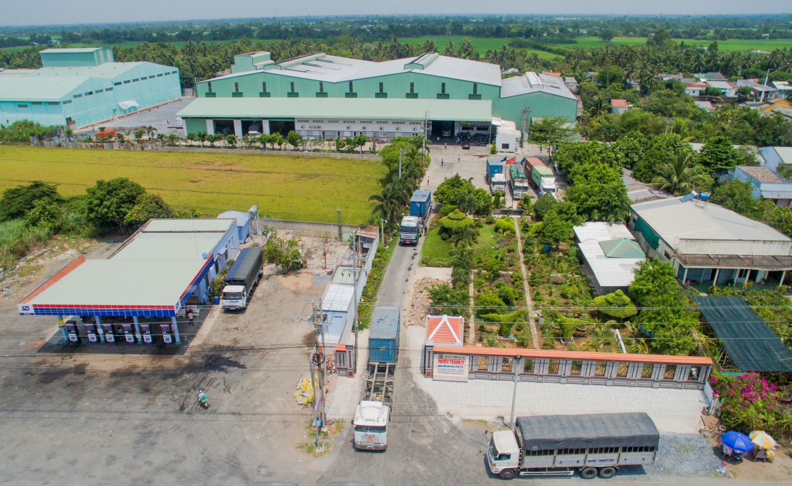 Công ty xây dựng nhà thép tiền chế tại Cần Thơ 6 Kho gạo Phước Thành IV