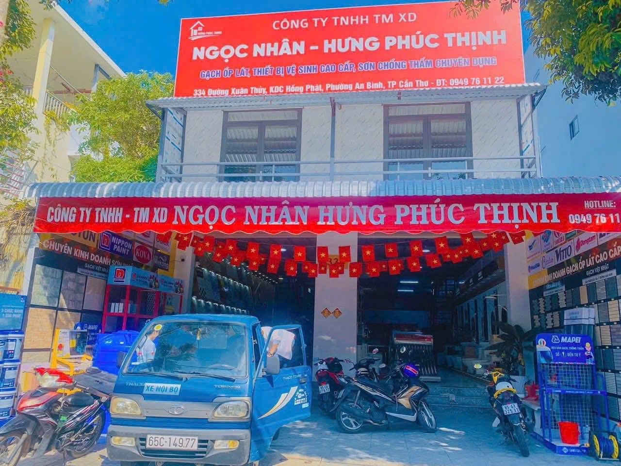 Dự Án Nhà Xưởng Hưng (Gạch Men Phúc Thịnh) – Giải Pháp Không Gian Lưu Trữ Siêu Chịu Tải 1 Mặt tiền dự án nhà xưởng gạch men Phúc Thịnh do Vạn Đạt Thành thi công